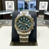 FOSSIL GREEN DIAL METAL STRAP OG WATCH